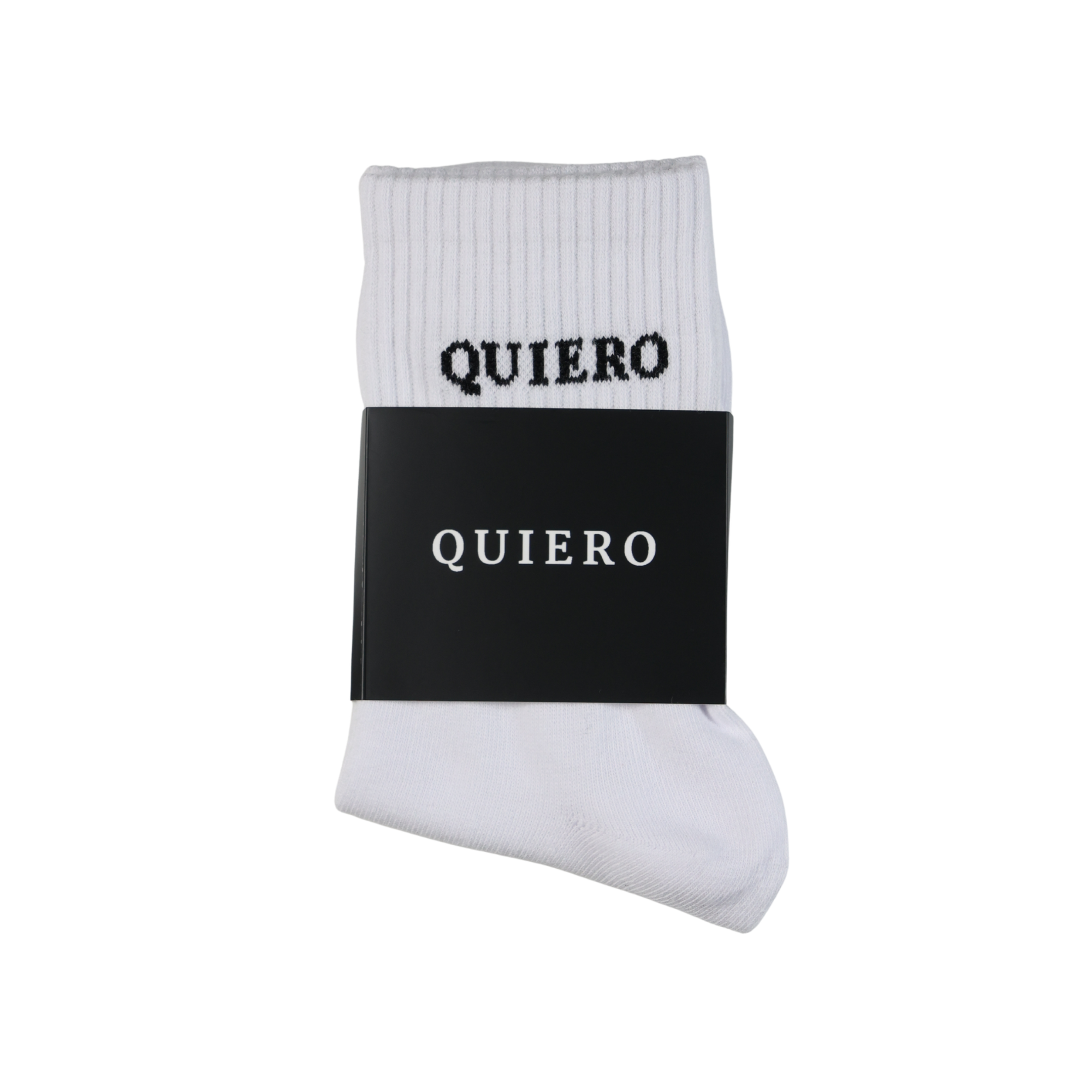 Logo Socks - White