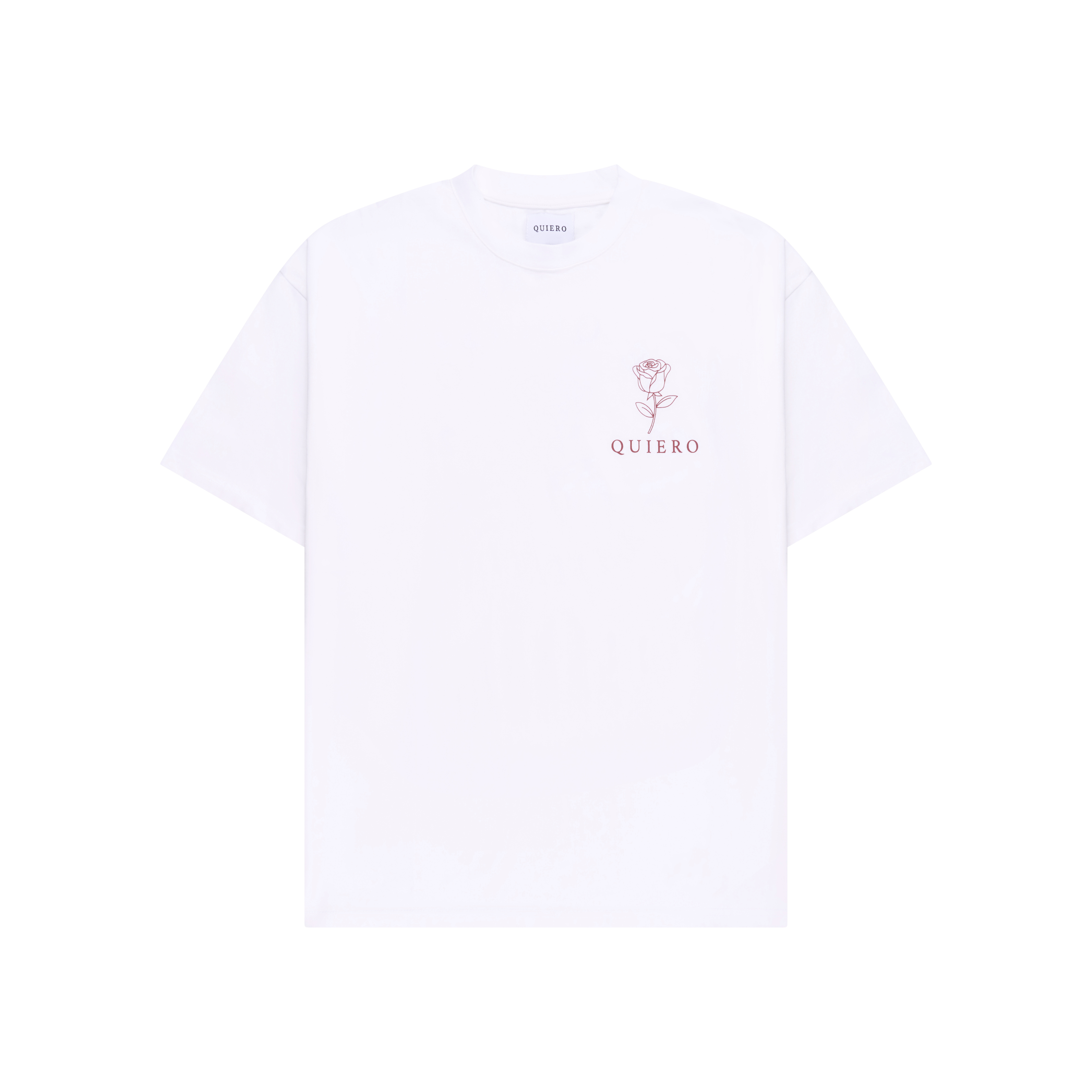 Te Quiero Rose T-Shirt - Off White