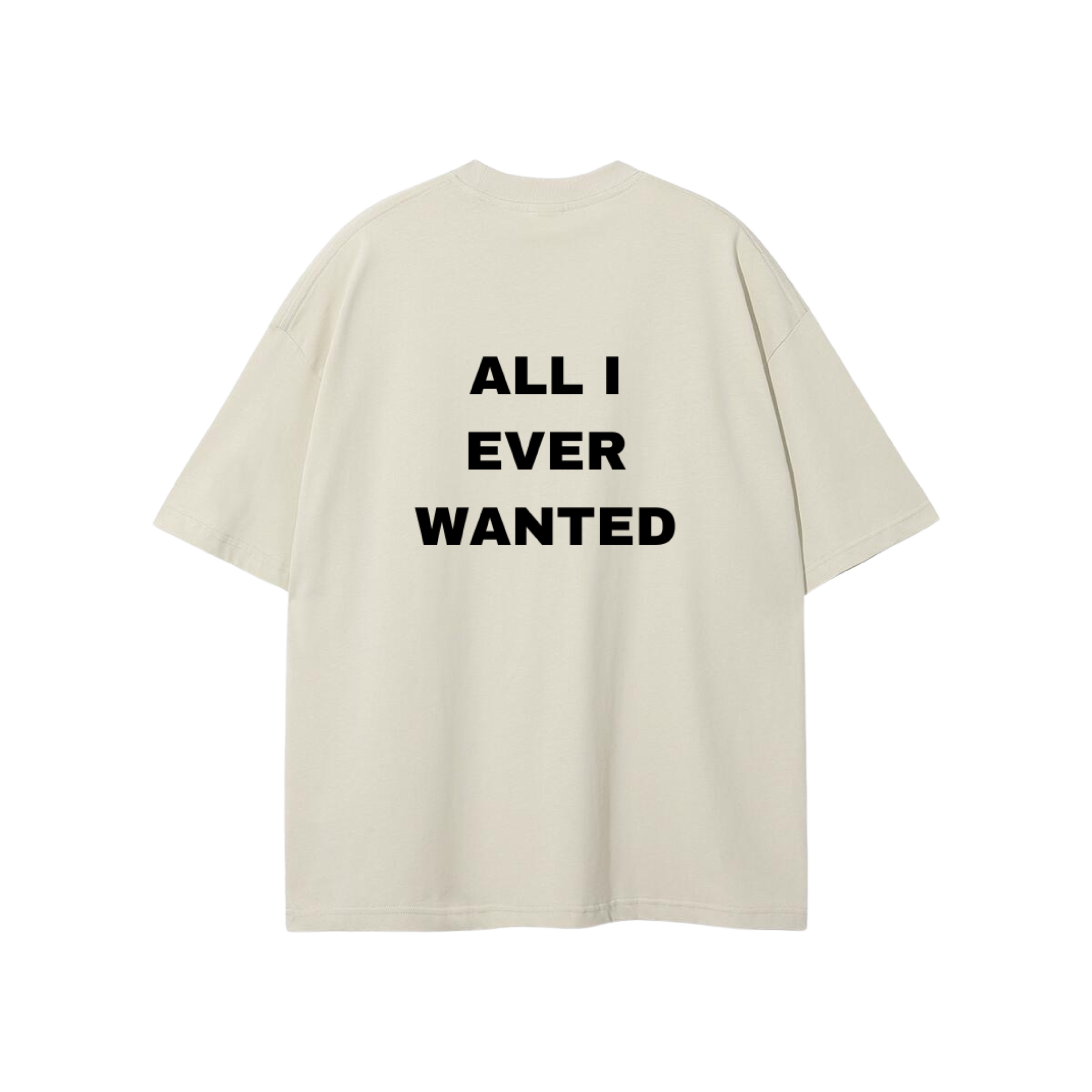 Slogan T-Shirt - Beige