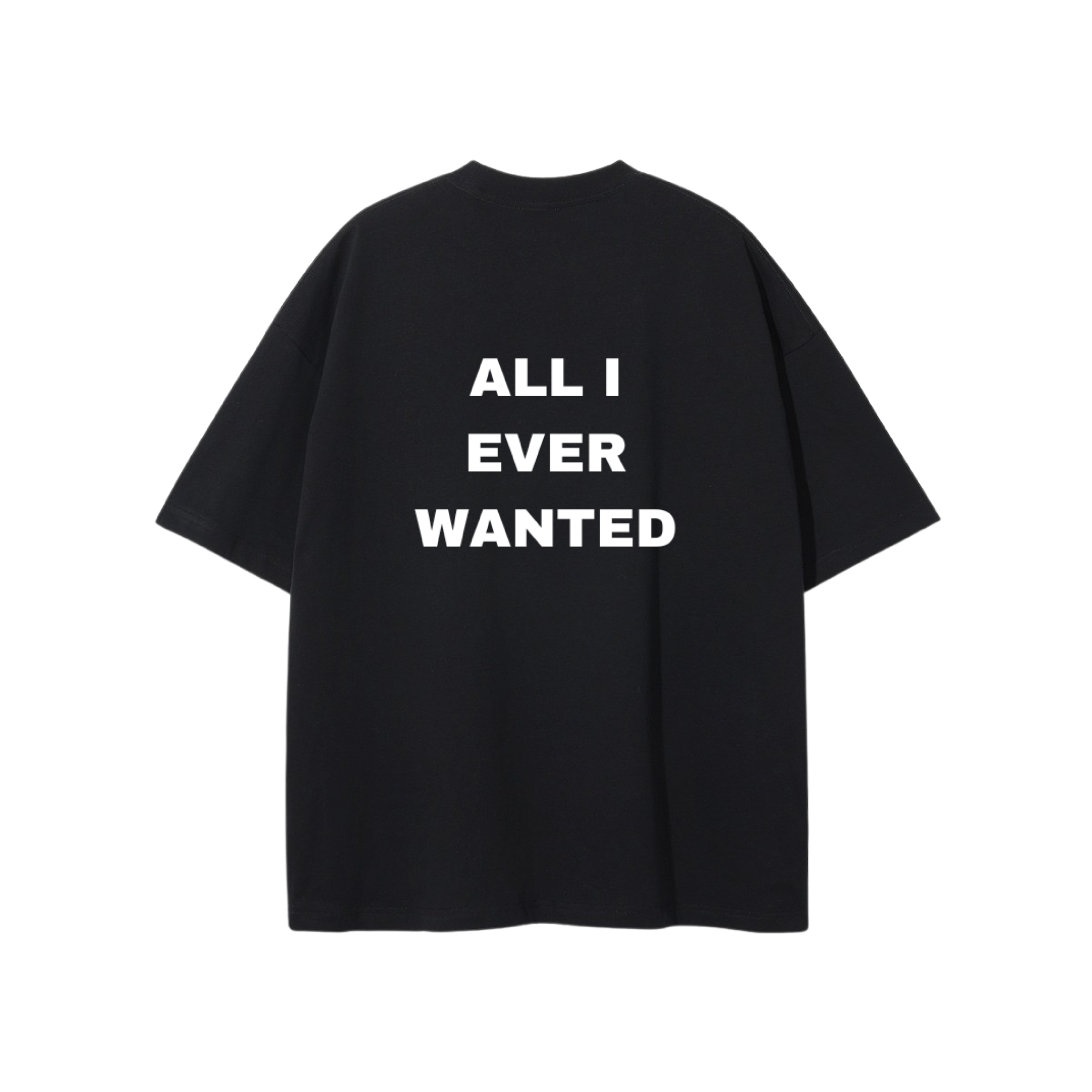 Slogan T-Shirt - Black