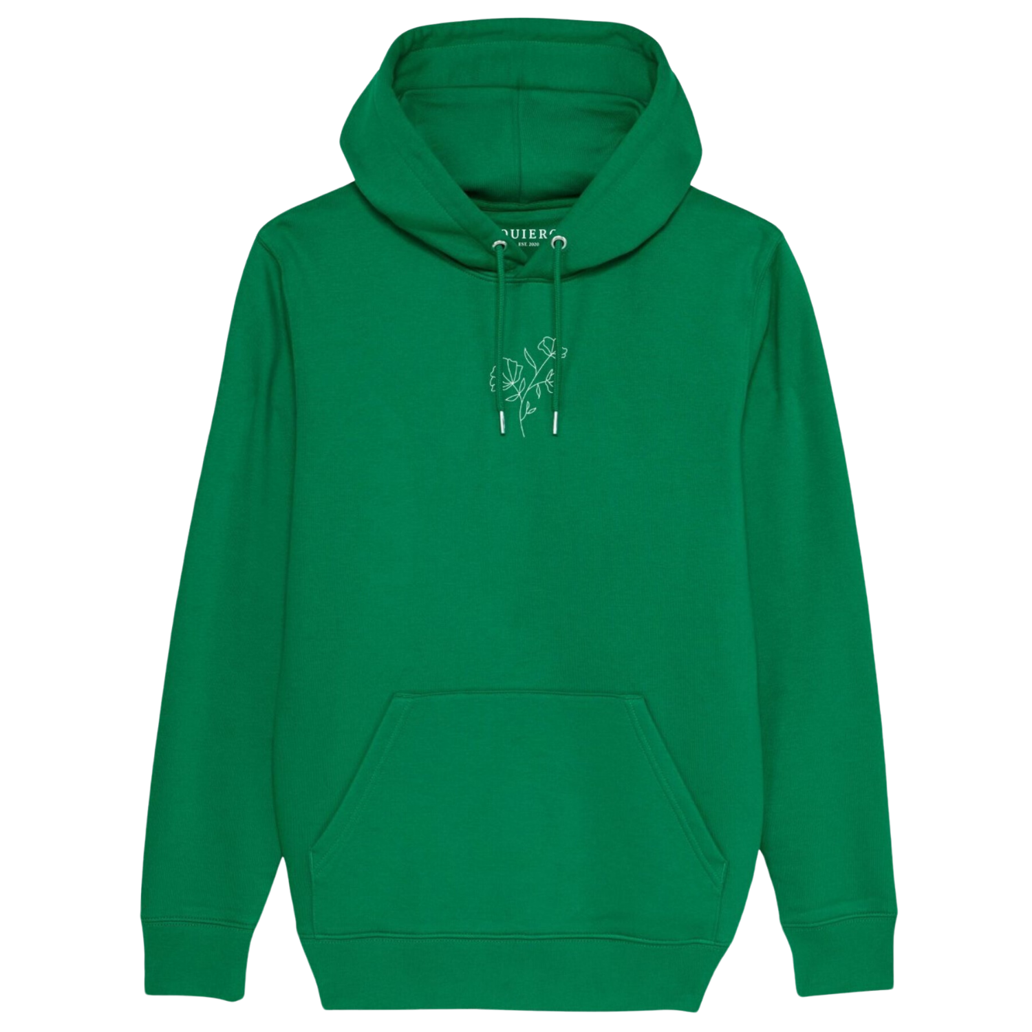 Flower Hoodie - Varsity Green