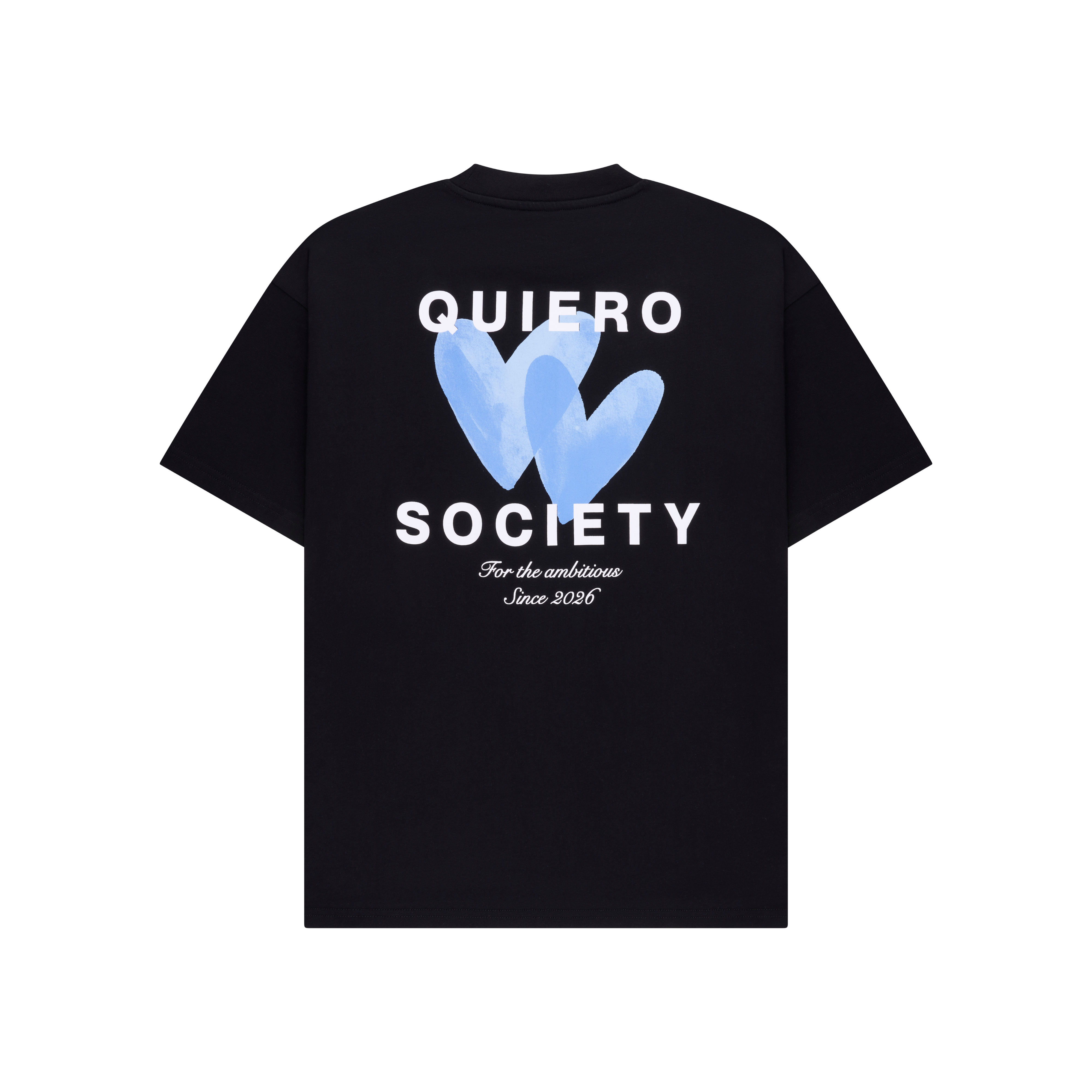 Society Hearts T-Shirt - Black